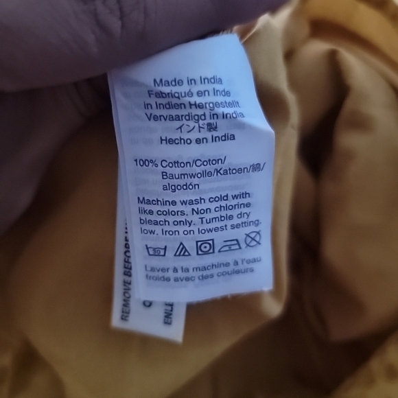 Madewell Yellow Midi Dress - Picture 7 of 7